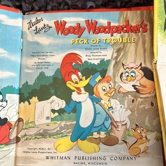Walt disney, hanna barberas vintage books - Picture 6 of 9